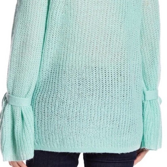 Project Naadam Open Knit Tied Sleeve Sweater M - Picture 4 of 12